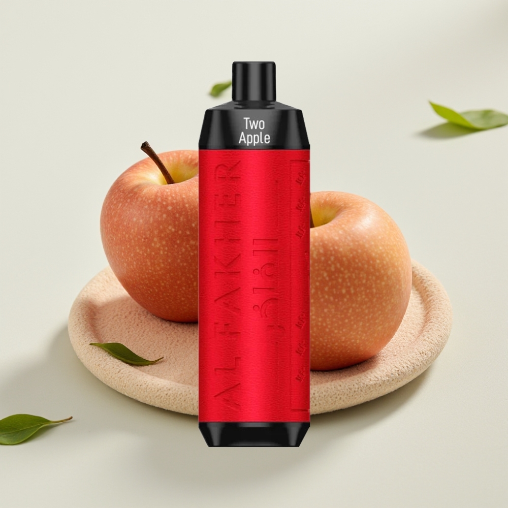 D&eacute;couvrez l&rsquo;Excellence avec Al Fakher Crown Bar 8000 Crystal Two Apples